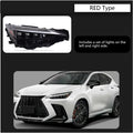 LED Headlights For Lexus NX For NX200T 2022-2025 For NX300H Headlights Car Styling Head Lamp LED Headlight NX200 NX300 DRL Signal Auto Accessories Headlamps Assembly (Pair) 3