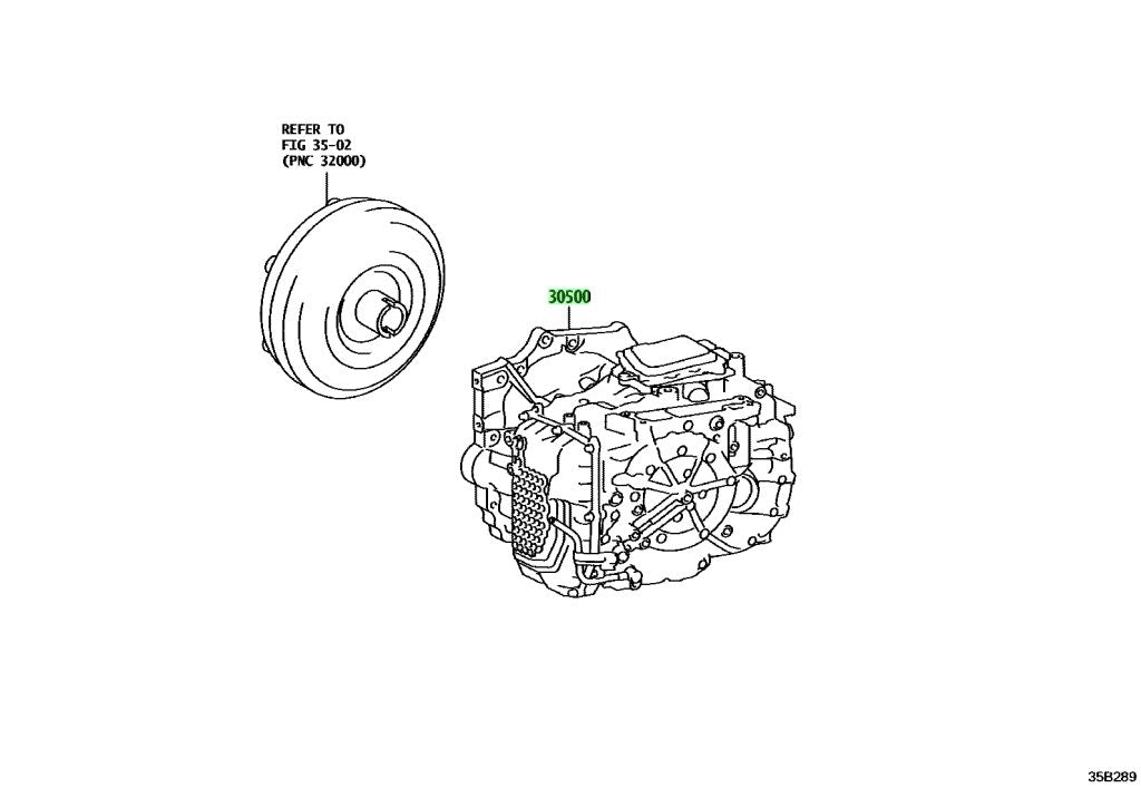 LEXUS 30500-0E170 TRANSAXLE ASSEMBLY AUTOMATIC 30500-78060 ALL WHEEL DRIVE GEAR BOX RX 2023-2025