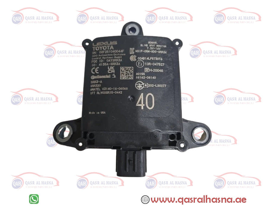 TOYOTA SIENNA 2025 BLIND SPOT MONITOR 88162-08140 GENUINE 8816208140