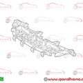 531140E040 SHOW GRILLE SUPPORT BRACKET RX 2023-2025 LEXUS 53114-0E040 GRILLE RADIATOR UPPER 1