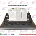 86140-08280 TOYOTA SIENNA 21-25 RADIO HEAD UNIT RECEIVER DISPLAY NAVIGAION 8614008280 OEM 2