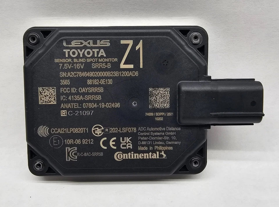 BLIND SPOT MONITOR 88162-0E130 RX 2023-2025 BLIND SPOT RADAR RX 88162-48170 LEXUS RX BLIND SPOT SENSOR