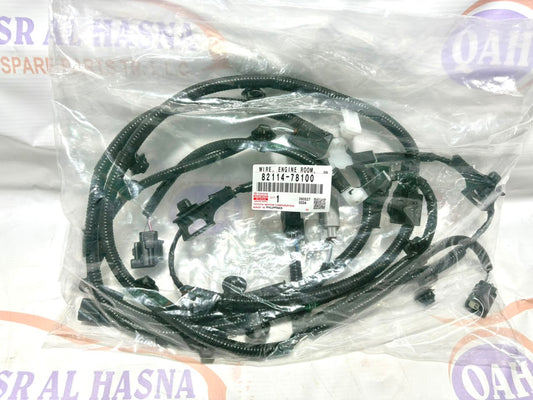 Lexus 82114-78100 Engine Room Wire No.4 Front Bumper Wire NX 2022-2026 Only Fog Lamp & Corner Lamp Support