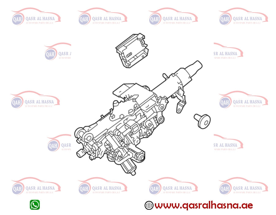 452500E220 LEXUS RX 2023-2024 COLUMN ASSY, STEERING LEFT HANDE DRIVE 45250-0E220 COLUMN ASSY, STEERIN