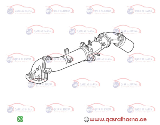 LEXUS & TOYOTA 17360-25020 TUBE ASSY, AIR 17360-25030 TURBO ENGINE 2.4T