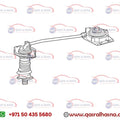 519000E042 SPARE TYRE CABLE HIGHLANDER 2020-2024 TOYOTA 51900-0E042 CARRIER ASSEMBLY SPARE TYRE 1