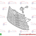 531010E590 SHOW GRILLE RX 2023-2025 F-SPORT 53101-0E590 LEXUS 53101-0E590 GRILLE SUB-ASSY, RAD F-SPORT RX500H 2