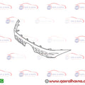 LEXUS 53141-0E901 GARNISH, RADIATOR GRILLE RX 2023-2025 SHOW GRILLE UP MOULDING 2