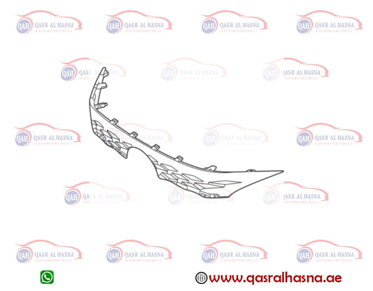 LEXUS 53141-0E901 GARNISH, RADIATOR GRILLE RX 2023-2025 SHOW GRILLE UP MOULDING