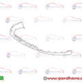 GARNISH FRONT BUMPER GUARD RX 2023-2025 F-SPORT 52435-0E020 FRONT BUMPER LOWER SPOILER RX F-SPORT 4