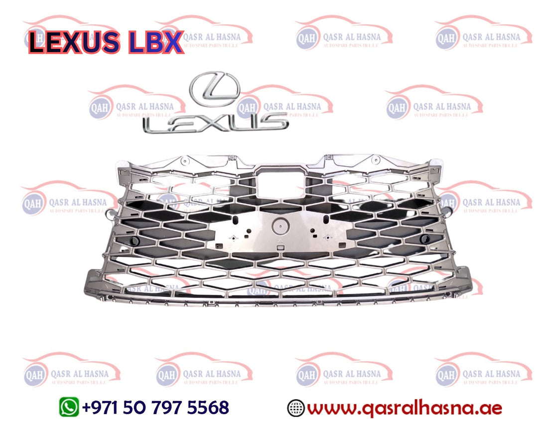 LEXUS LBX SHOW GRILLE, RADIATOR Genuine Toyota (53101-52C30,53101-52C40)