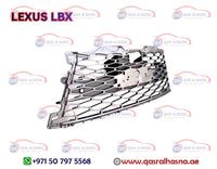 LEXUS LBX SHOW GRILLE, RADIATOR Genuine Toyota (53101-52C30,53101-52C40)