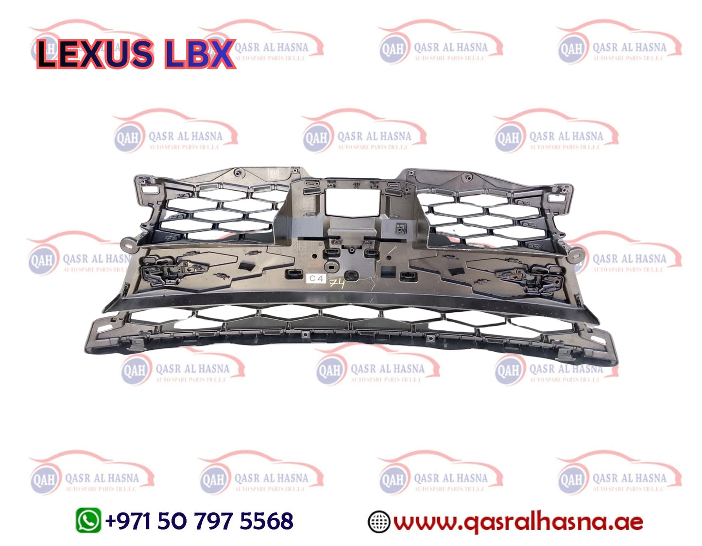 LEXUS LBX SHOW GRILLE, RADIATOR Genuine Toyota (53101-52C30,53101-52C40)