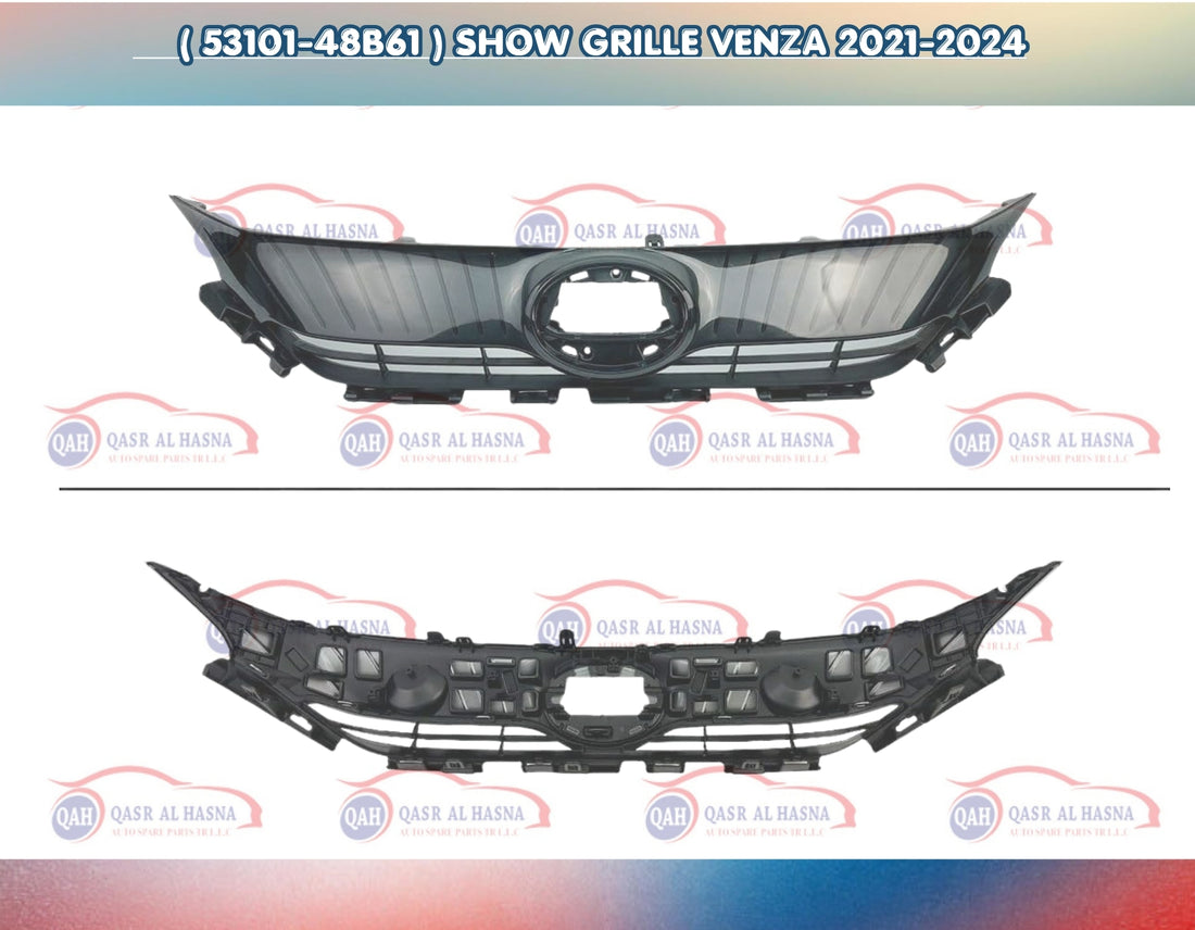 5310148B61 Show Grille Venza 2021-2024 Toyota 53101-48B61 Radiator Grille Sub-Assembly