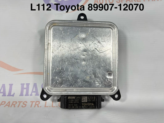 Toyota Headlamp Module Left Side 89907-12070 L112