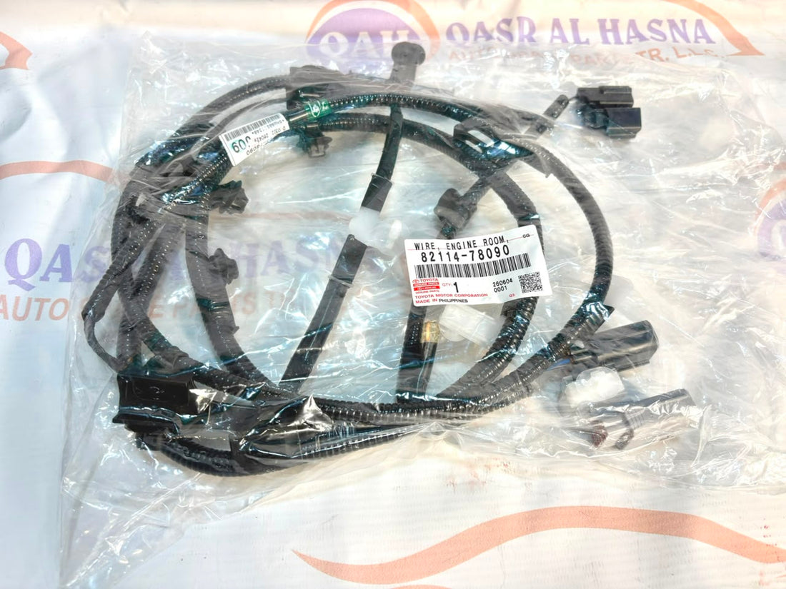 Lexus 82114-78090 Engine Room Wire No.4  Front Bumper Wire NX 2022-2026 Only Fog Lamp Support