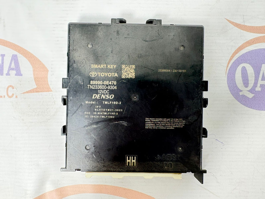899900E470 LEXUS RX350H SMART KEY CONTROL MODULE UNIT 89990-0E470 OEM