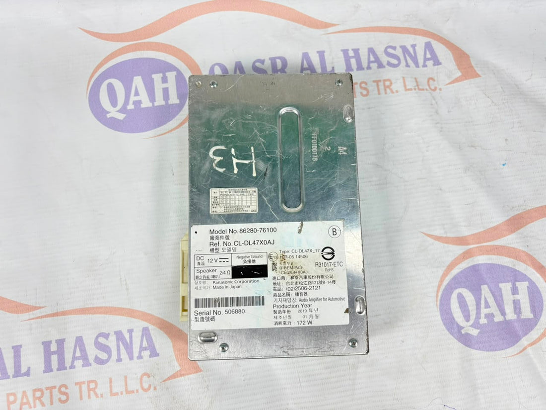 Lexus UX control module audio amplifier 86280-76100 8628076100 Amplifier UX