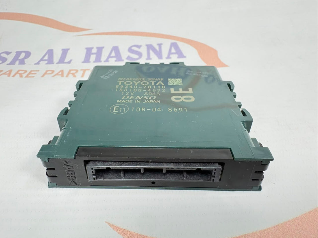 Lexus 89340-78110 Clearance Warning Computer Assembly NX 2018-2021 Sonar Module