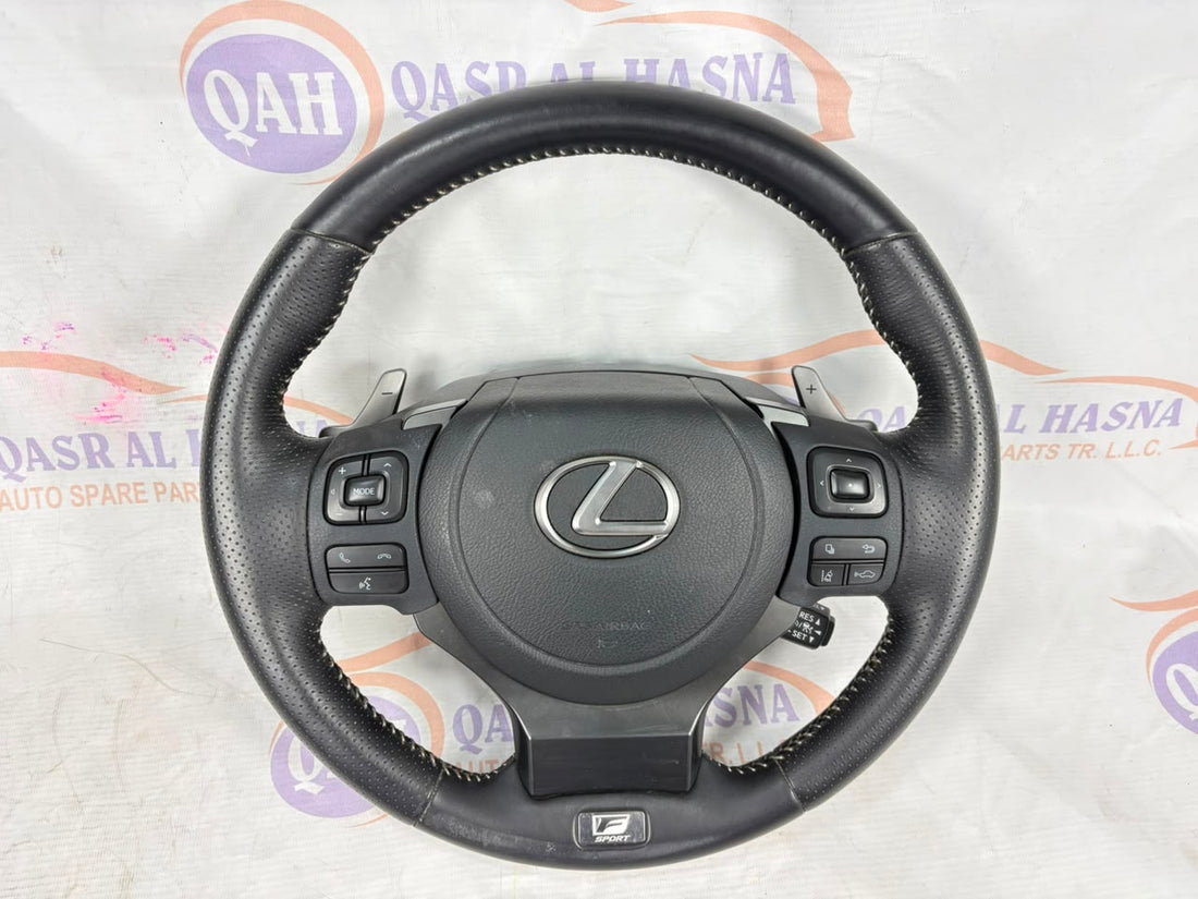 Lexus 45100-53640-C1 Steering Wheel Assembly with Genuine Airbag IS 350 F-Sport Steering Lexus IS 45100-53640-C1