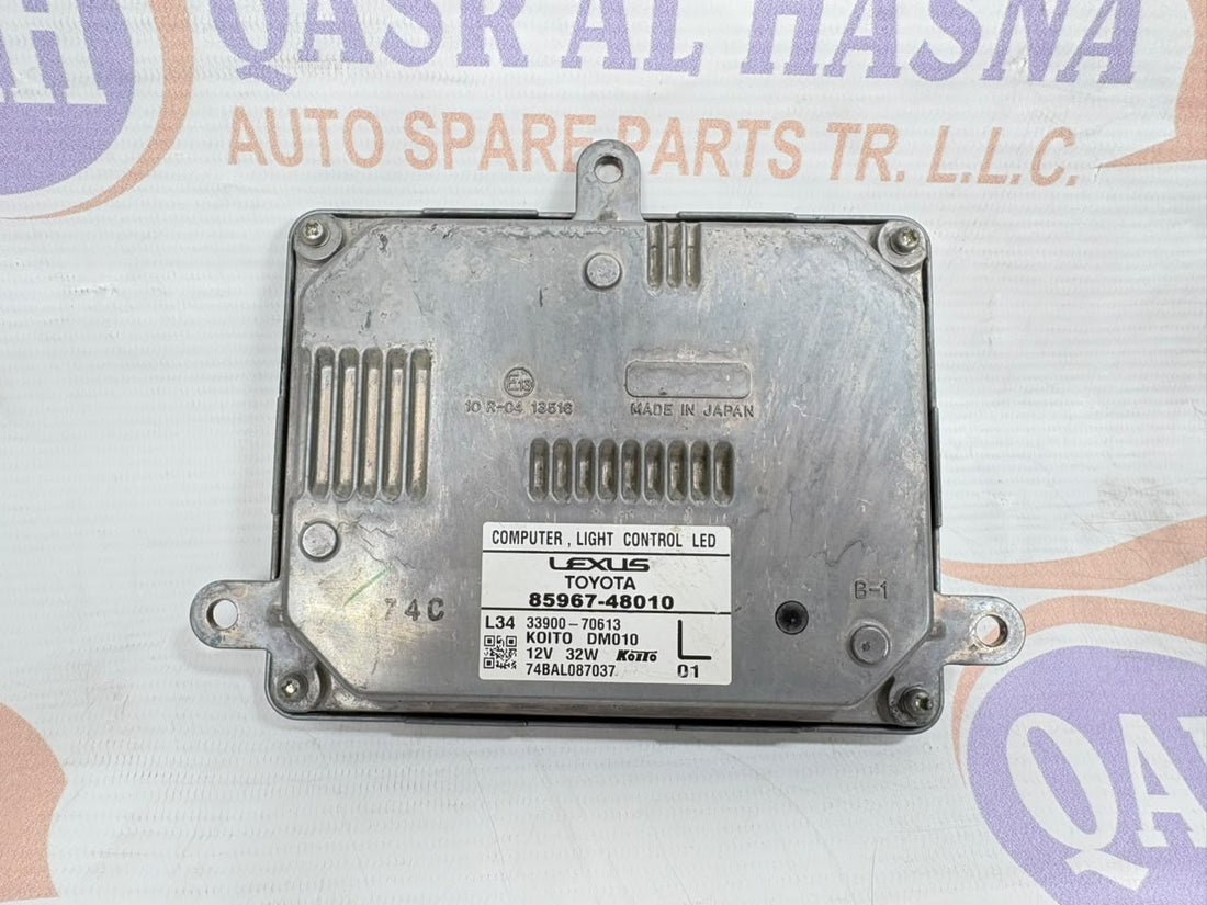 Lexus RX Left Side Headlamp Computer Sub-Assembly OEM 85967-48010 Headlight Module