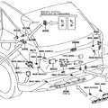 BLIND SPOT MONITOR 88162-0E130 RX 2023-2025 BLIND SPOT RADAR RX 88162-48170 LEXUS RX BLIND SPOT SENSOR 3
